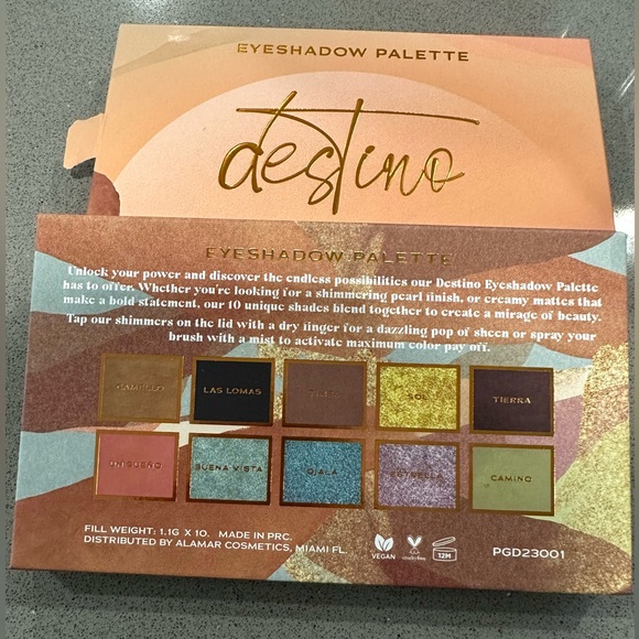 Alamar Cosmetics Eyeshadow palette - Picture 3 of 3